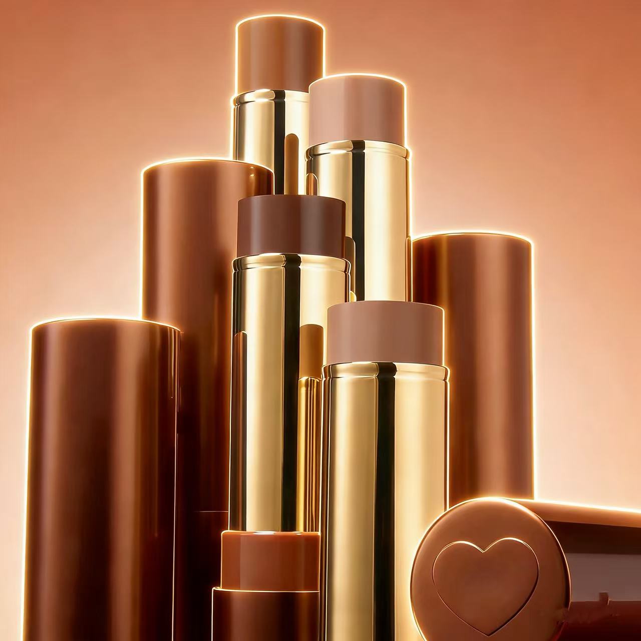 Chocolate-colored Facial Contouring Stick Concealer Matte Highlighter Base Liquid Nose Shadow Shadow Contour Bronze Sculpt