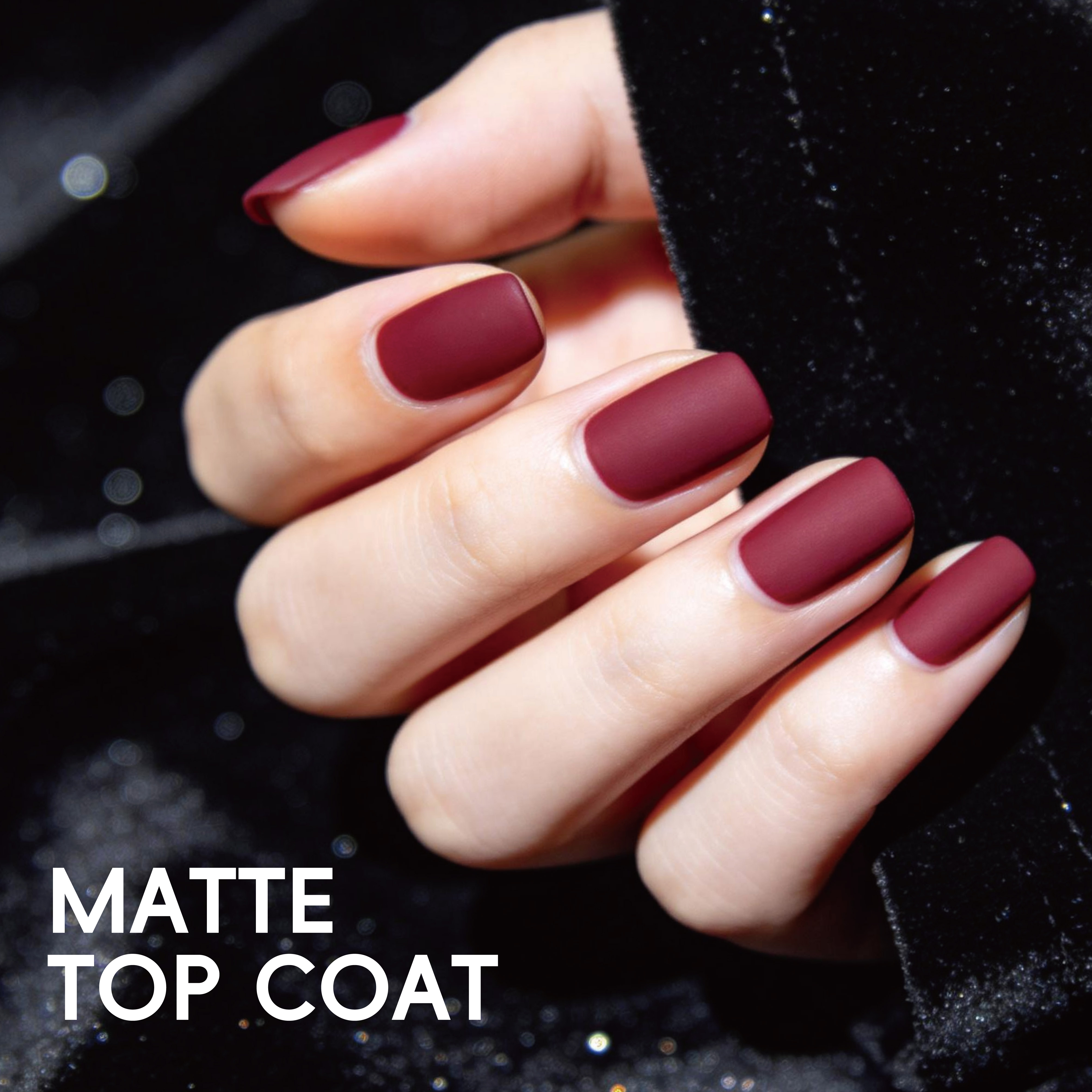 Aosmei HEMA Free TPO Free No Wipe Topcoat Primer Dustless Matte Velvet Matte Topcoat