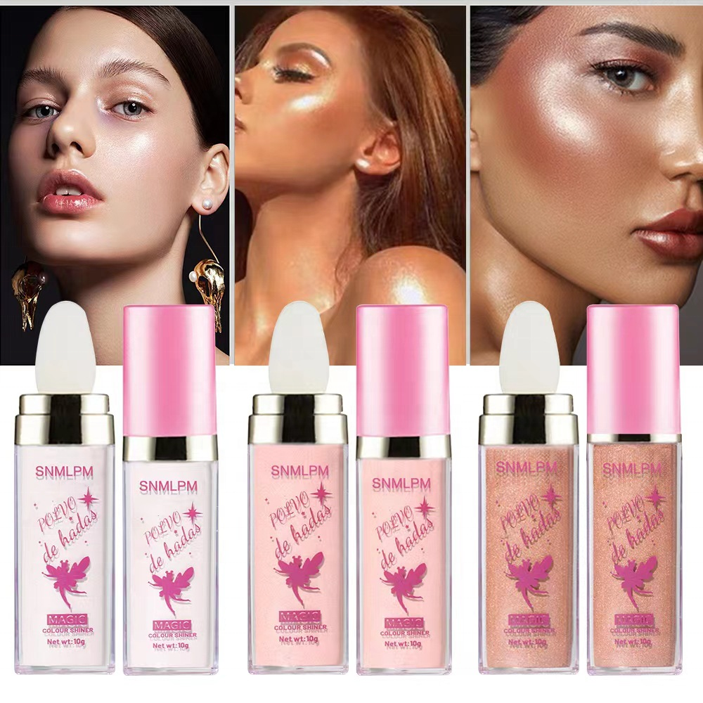 SNMLPM Wholesale Glitter Powder Highlighter Polvo De Hadas Fairy Dust Highlight Patting Powder for Face and Eye,Sparkling Body