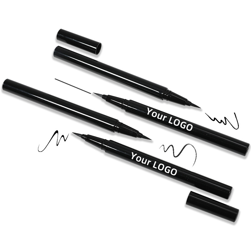 Custom Private Label High Quality Fast Dry Waterproof Eyeliner Long Lasting Black Liquid Eyeliner Pencil