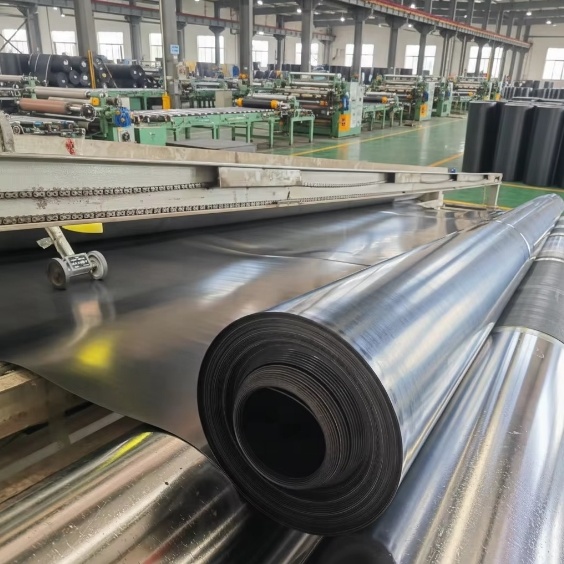 Hdpe Ldpe Lldpe Geomembrane Liners, 1-2mm, Textured Eco-friendly with High Uv-resistance, Cheapest Prices ASTM