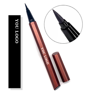 Private Label Vegan Waterproof Black Liquid Eyeliner Pencil Chemical Ingredient Custom Logo