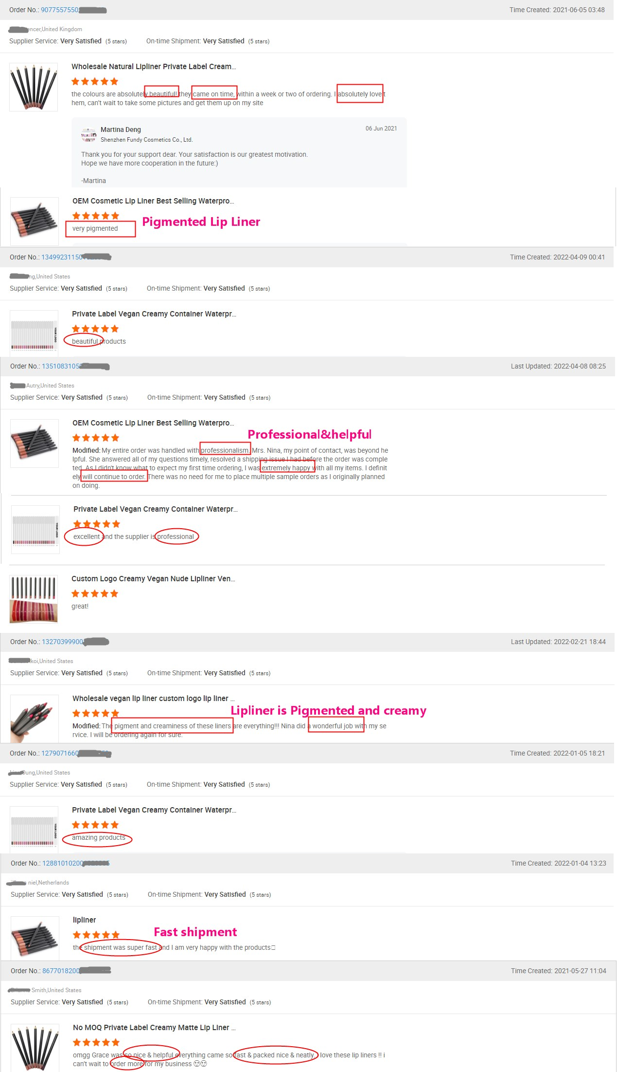 Reviews