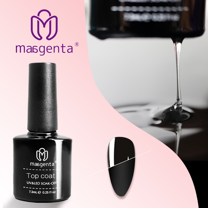 High Quality Diamond No-Wipe Top Coat Keep Shinny Lasting Clear Top Coat