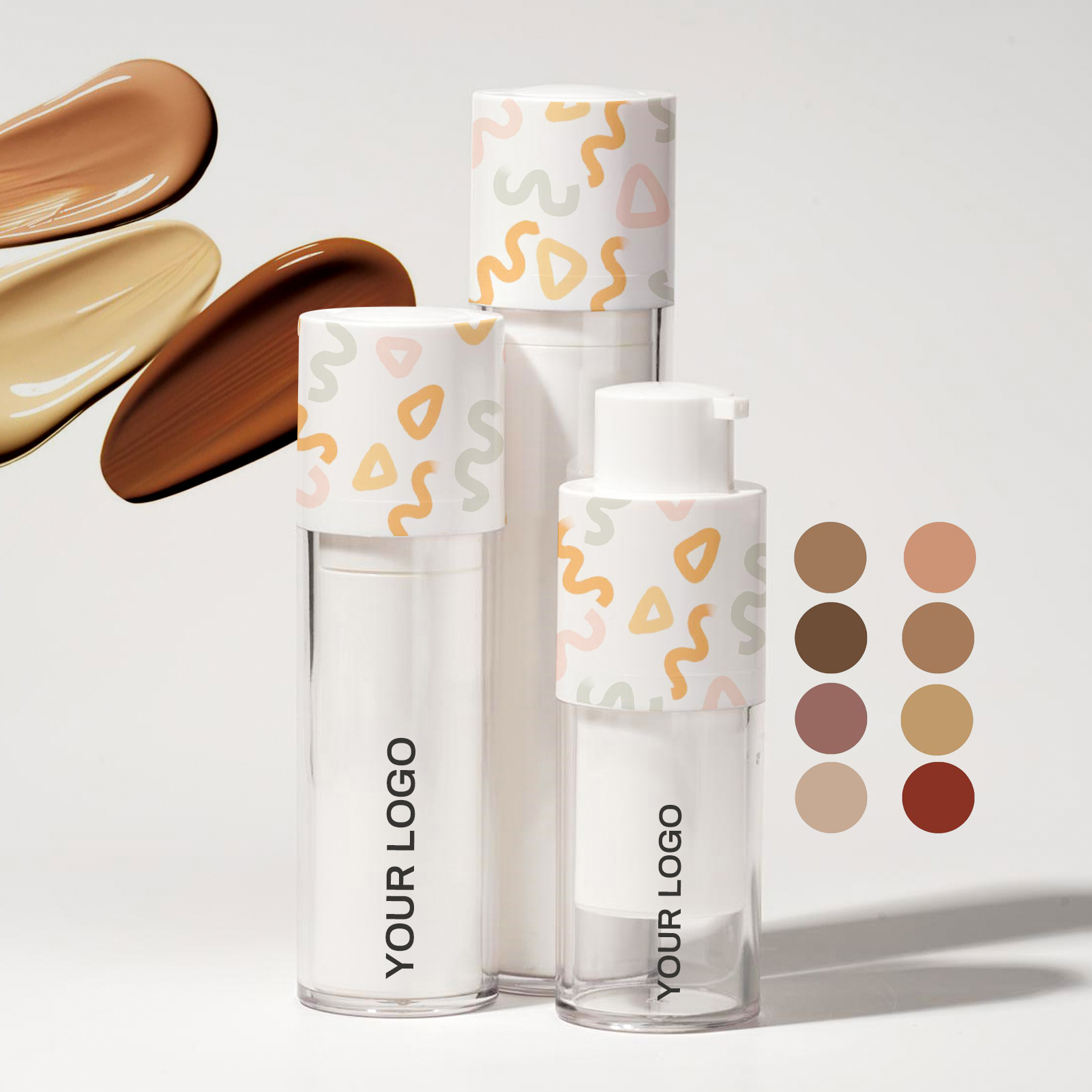 Vegan Foundation Powder Cream Matte Foundation Waterproof Magic Foundation Color Changing Bb Cream Private Label