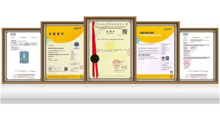 Safety and quality qualification certificate