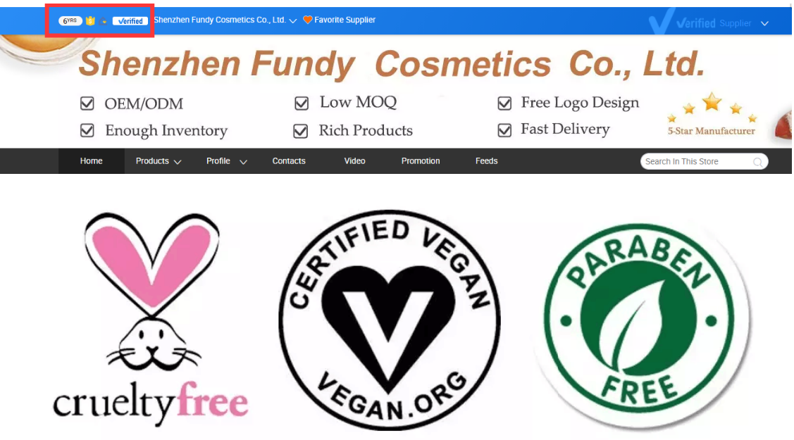 Cosmetics Collection Banner