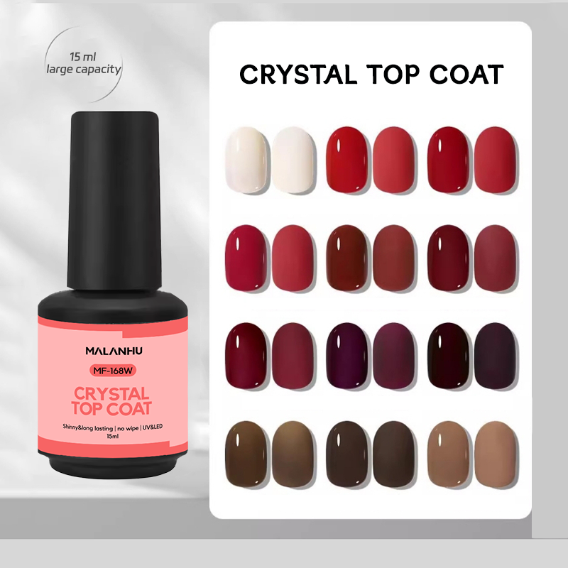 Lasting Clear Custom Super Shiny Top Coat 1kg/5kg/25kg Hema Free Gel Polish Uv Led Top Coat