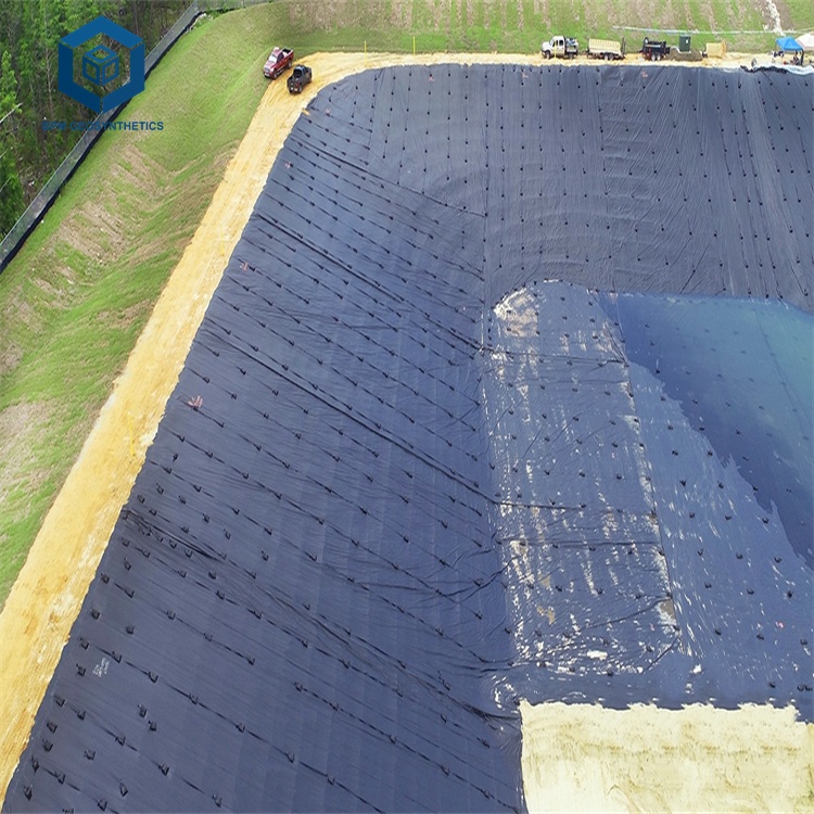 Agriculture Pond Liner Geomembrana HDPE 40 Mils for Agriculture Project in Ecuador