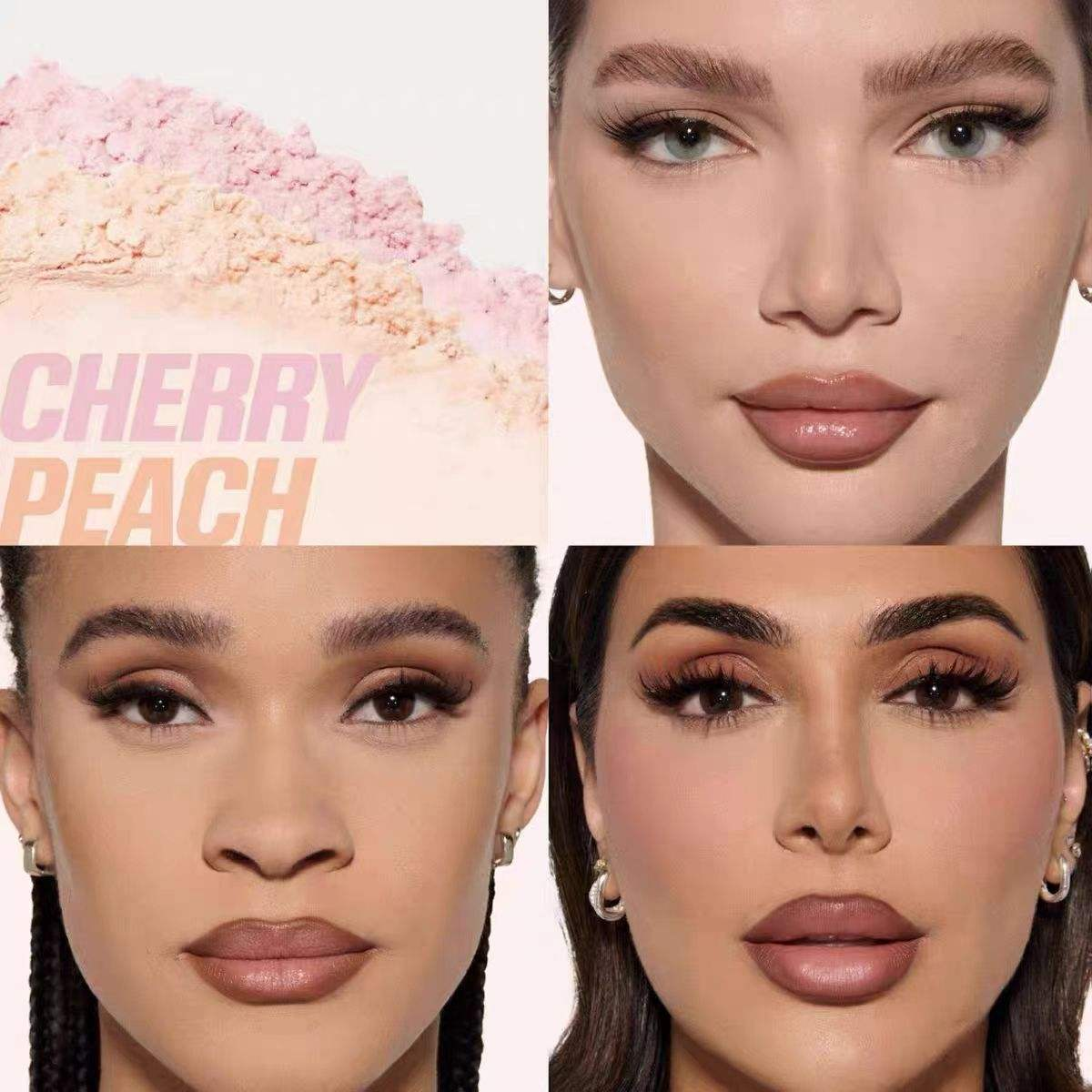 Beauty Face Makeup Easy Bake Loose Powder Female Cosmetics Dual-Tone Long-Lasting Matte Finish Oil-Control Makeup Setting Powder