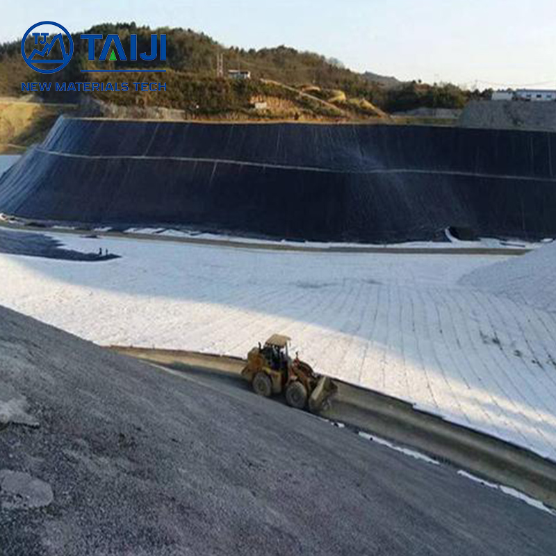 High Quality HDPE Rectangular Composite Geomembrane Industrial Style Pond Liner Low Manufacturer Price Waterproof for Park