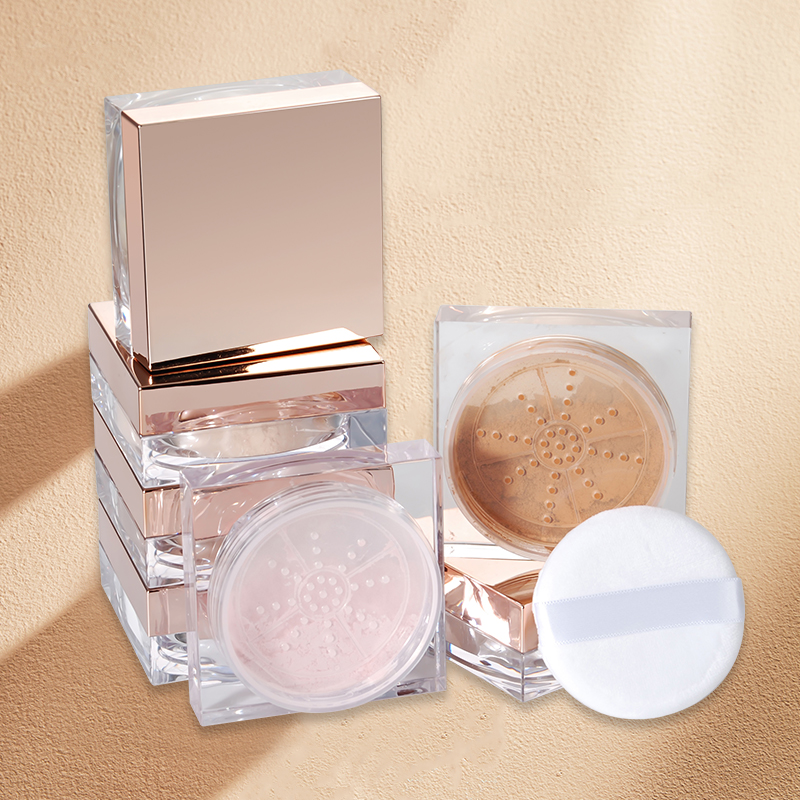 Custom Own Logo Cosmetics Loose Powder Long Lasting Waterproof Minerals Makeup Loose Setting Powder Private Label Makeup