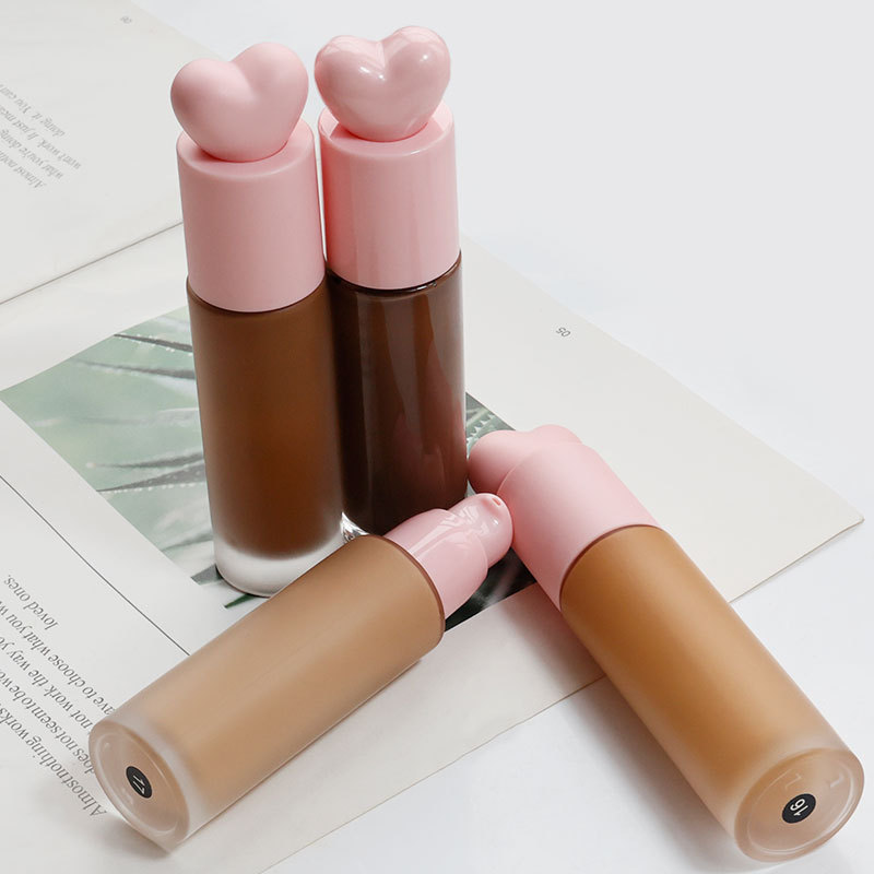 Spf logo Moisturizing Face Long Wear Matte Satin Finish Water Proof Black Girls Foundation Makeup