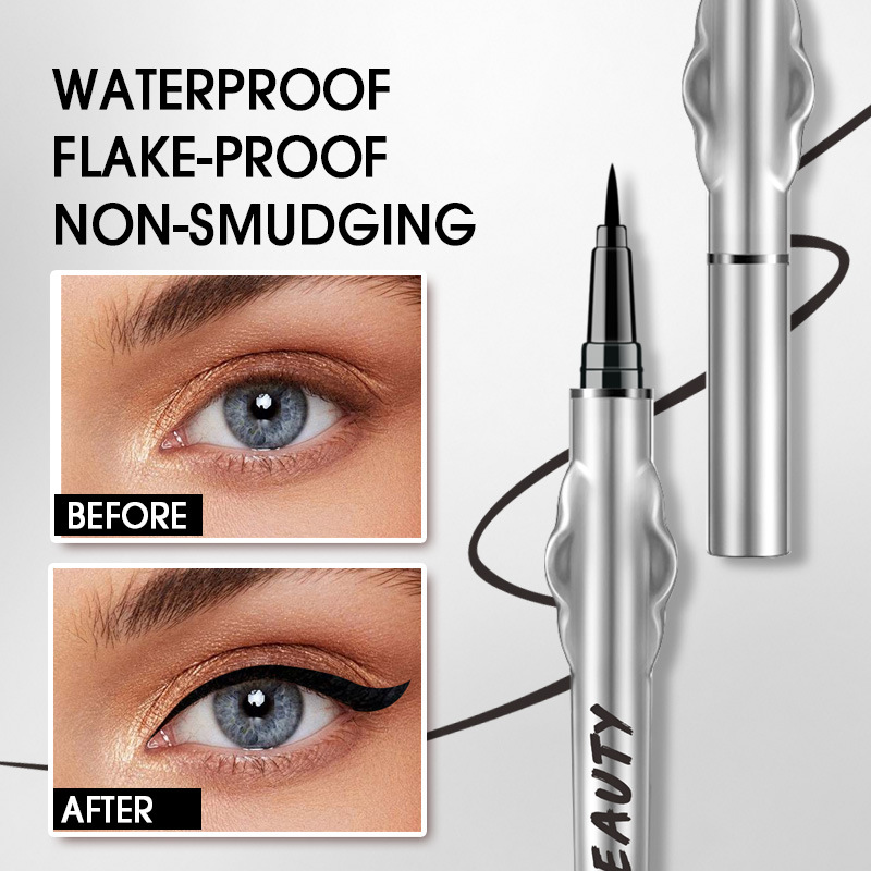 PAGE VINE Eye Black Liquid Eyeliner Model 808 Non-smudging Quick-drying Waterproof Fade-resistant Makeup Wholesale