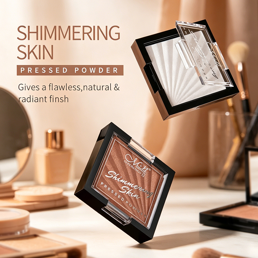 Menow F643 OEM\ODM Private Label Makeup Foundation Waterproof Star Sparkle Highlighter Powder Women Cosmetics Factory Wholesale