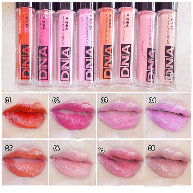 Mistine DNA Lip Color & Top Coat Detail 1
