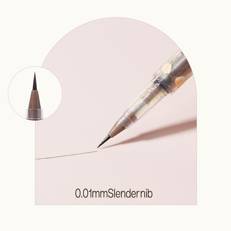 Custom Korean Makeup Lasting Waterproof 4 Color Eyeliner Stamp Private Label Glitter Matte Aegyo Sal Eye Liner Pencil