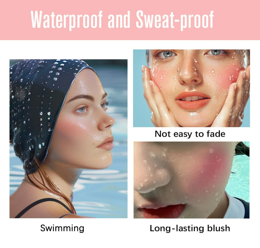 Vegan Mineral Pressed Powder Glow Face Bronzer Highlighter Custom Logo Private Label Pigment Palette Sunscreen Waterproof Blush