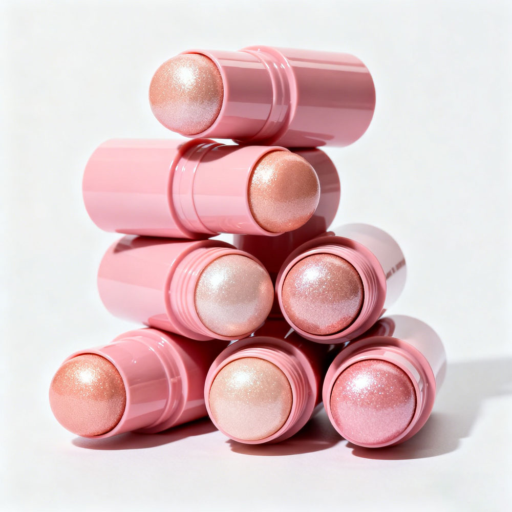 Custom Private Label Contour Stick Vegan Bronzer Highlighter Matte Shimmer Face Makeup Long-Lasting