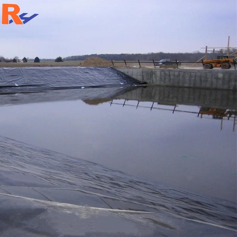China Hdpe Liner Suppliers 0.75mm HDPE Geo-membrane Liner for Water Reservoirs and Storage Pond Geosynthetic Liner