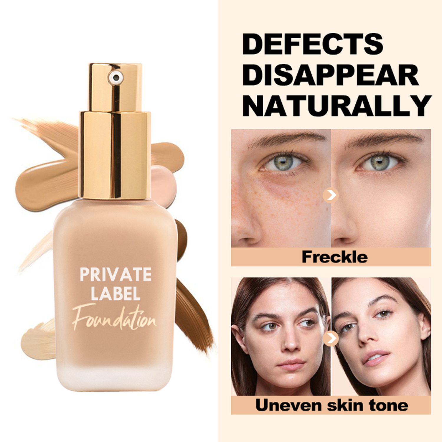 Waterproof and Matte Foundation for Black Skin
