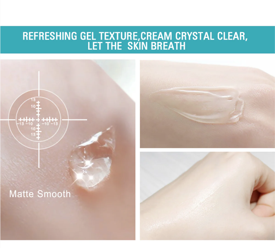 Matte Waterproof Makeup Primer Gel Pore Minimizing &amp; Oil Control Cream with Moisturizer &amp; Anti-Wrinkle Features