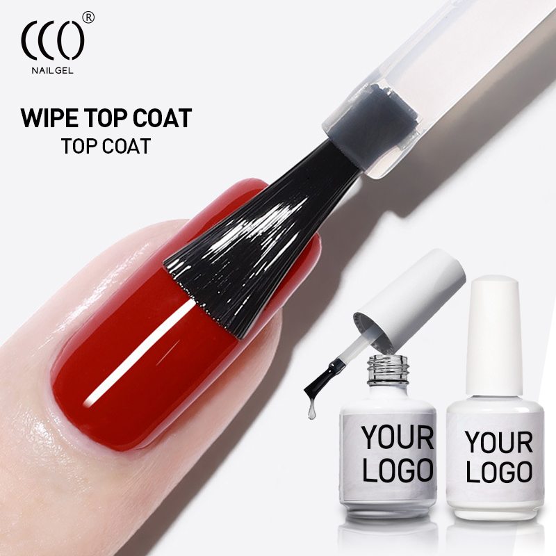 Uv Glace Cear Top Coat Diamond CCO Factory Nail Top Coat Tempered