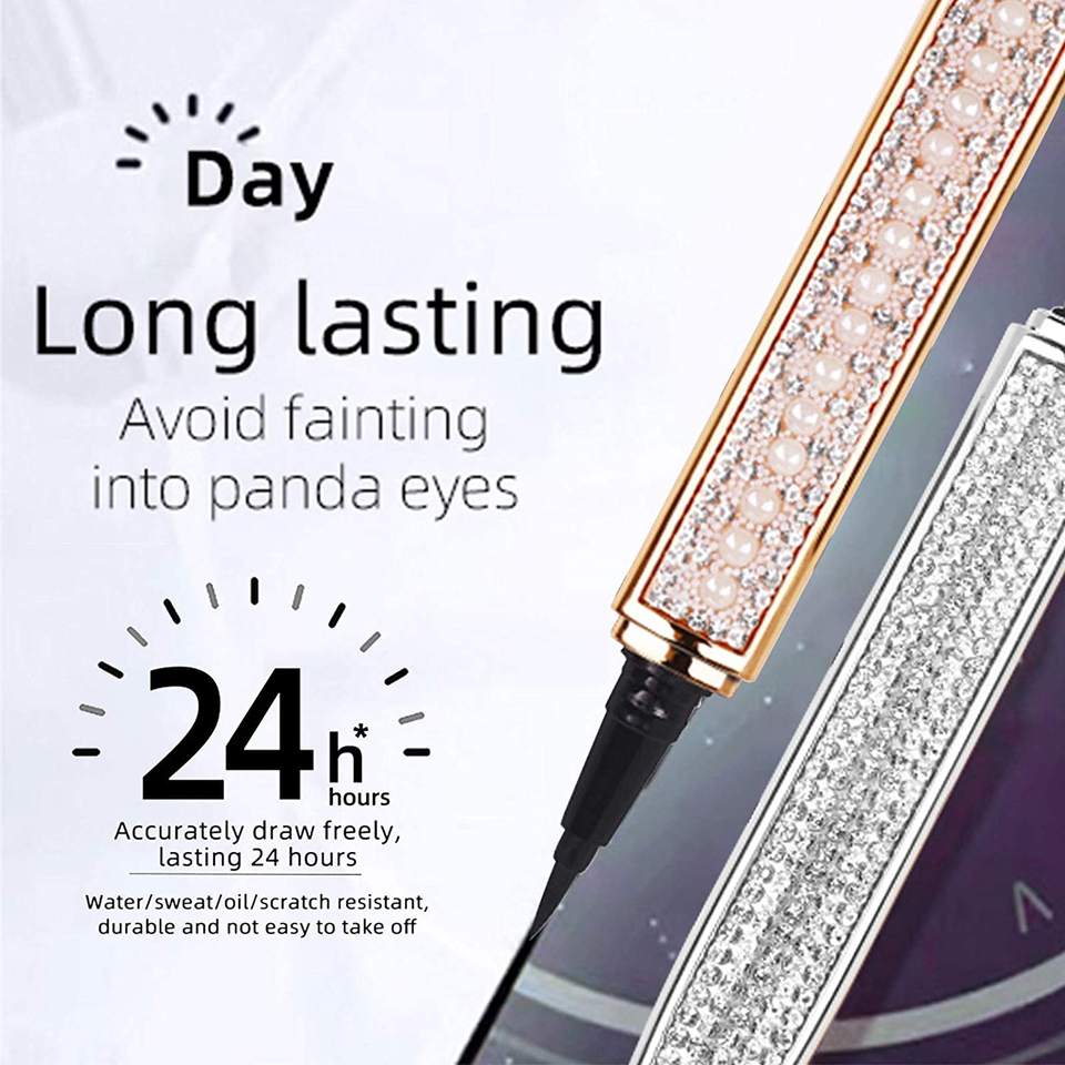 2 in 1 Waterproof Smudge Resistant Eyeliner Private Label for Eye Private Label Magic Black Liquid Eyeliner for Eye