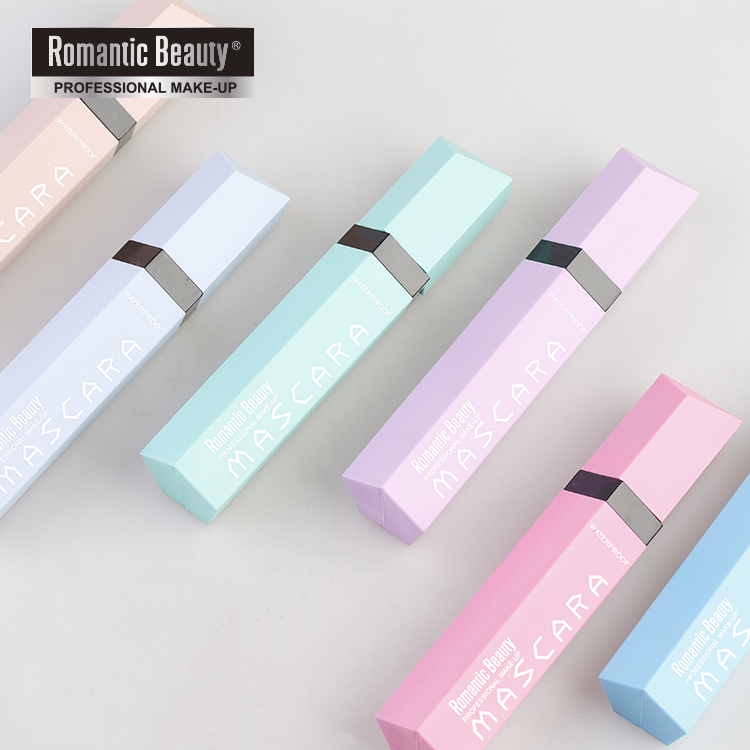 Romantic Beauty 3D Volume Mascara Makeup Fiber Lash Mascara Waterproof Mascara Extension Thick Long Curling Eyelash