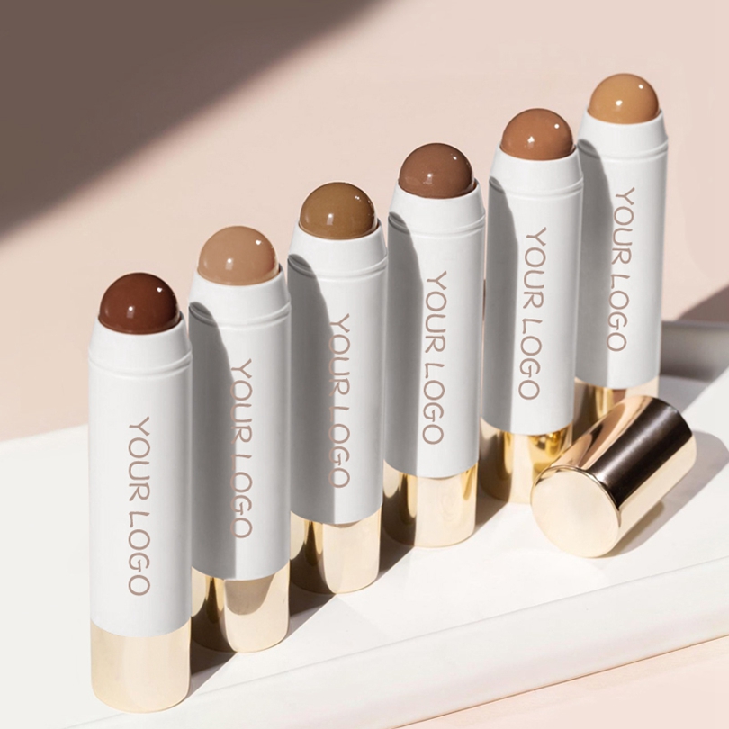 Create Your Own Brand Natural Long Lasting Waterproof Vegan Private Label Contour Face Makeup Cream Bronzer Cream Contour Stick