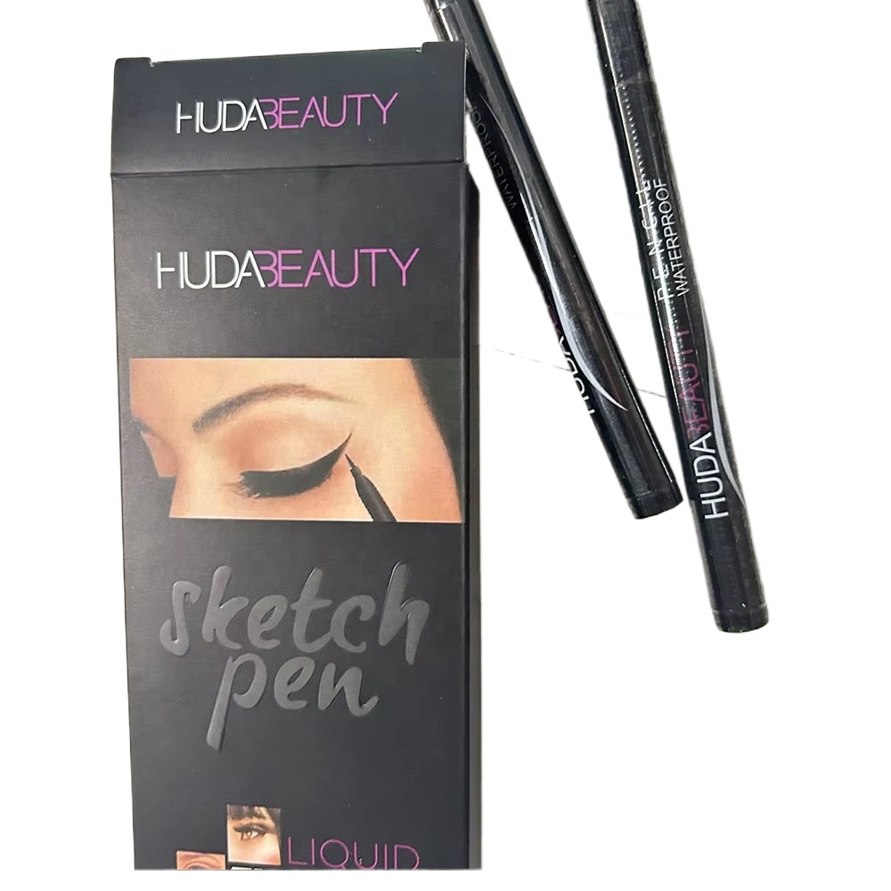 Huda Long-lasting Liquid Eyeliner Pen with None Ingredients MSDS Certified for Eye Use