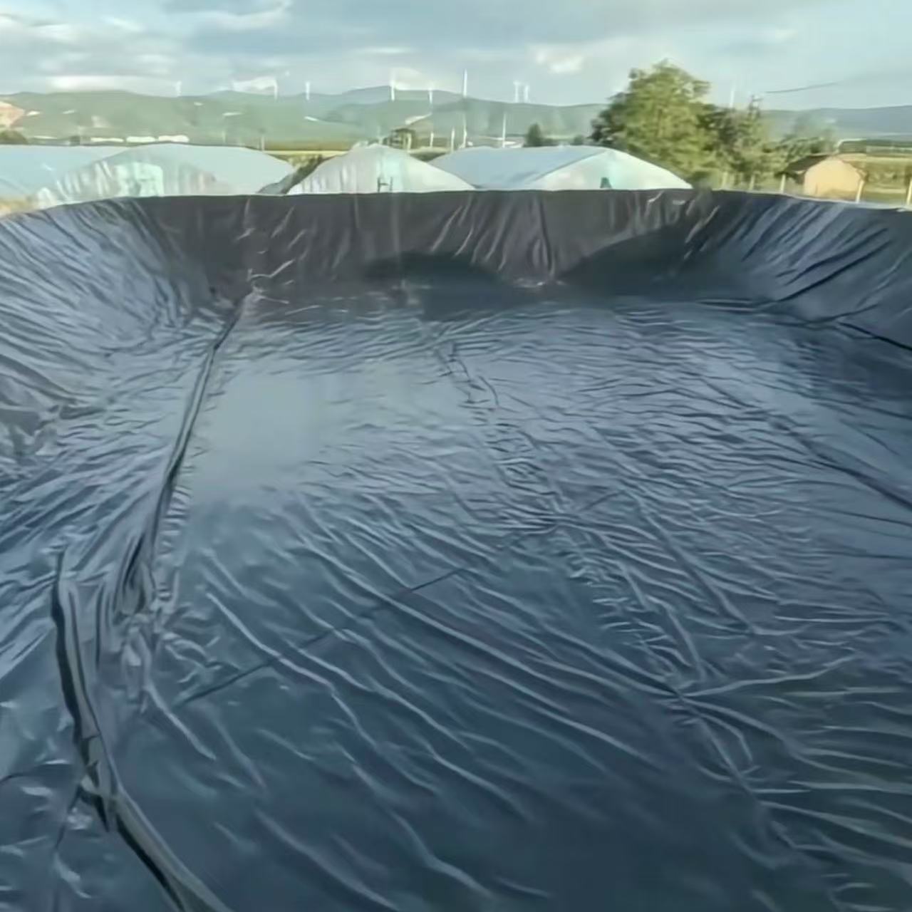 0.35mm HDPE Waterproofing Geomembranes Price for Fish Shrimp Farms Anti-UV 3D Industrial Design PVC LDPE EVA Lake Liner
