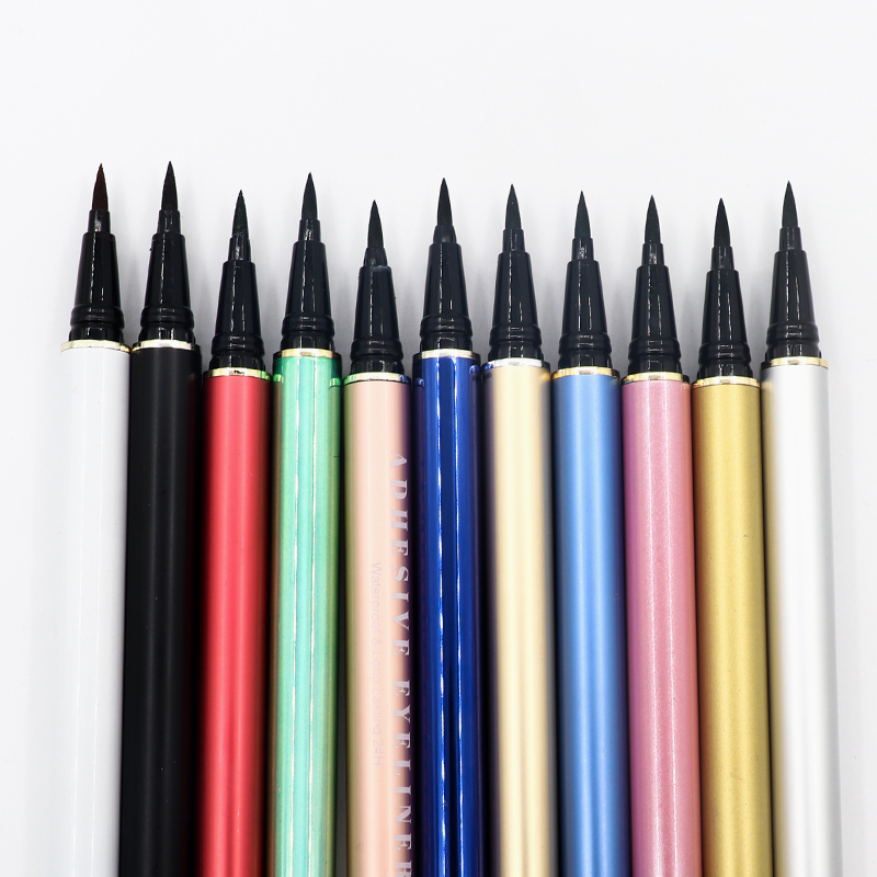 Private Label Mineral Liquid Eyeliner Waterproof Magnetic Eyelashes Eye-Catching Eye Adhesive Makeup Non-Toxic Magic Eyeliner