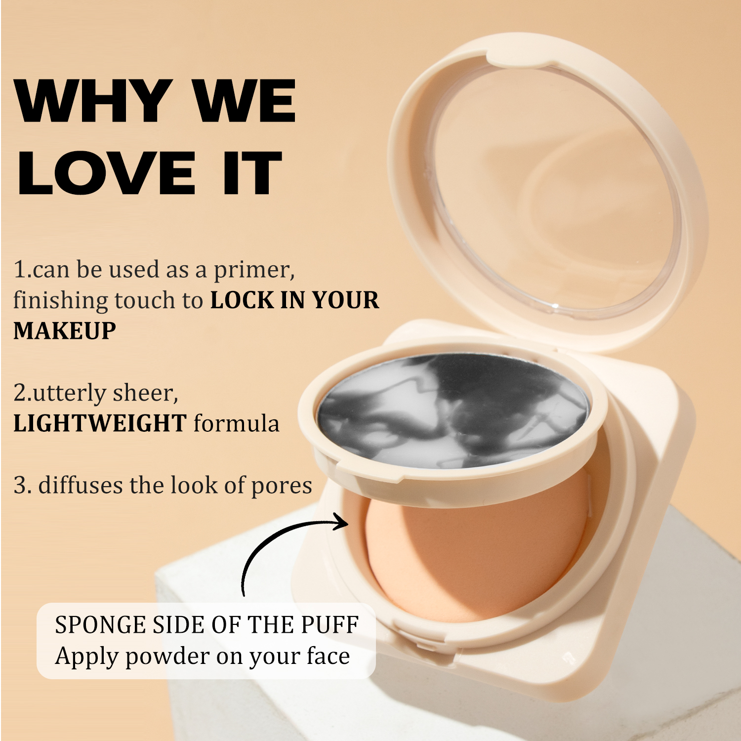 Smooth Pore Blurring Solid Compact Base Makeup Long Lasting Moisturizing Private Label Primer Balm