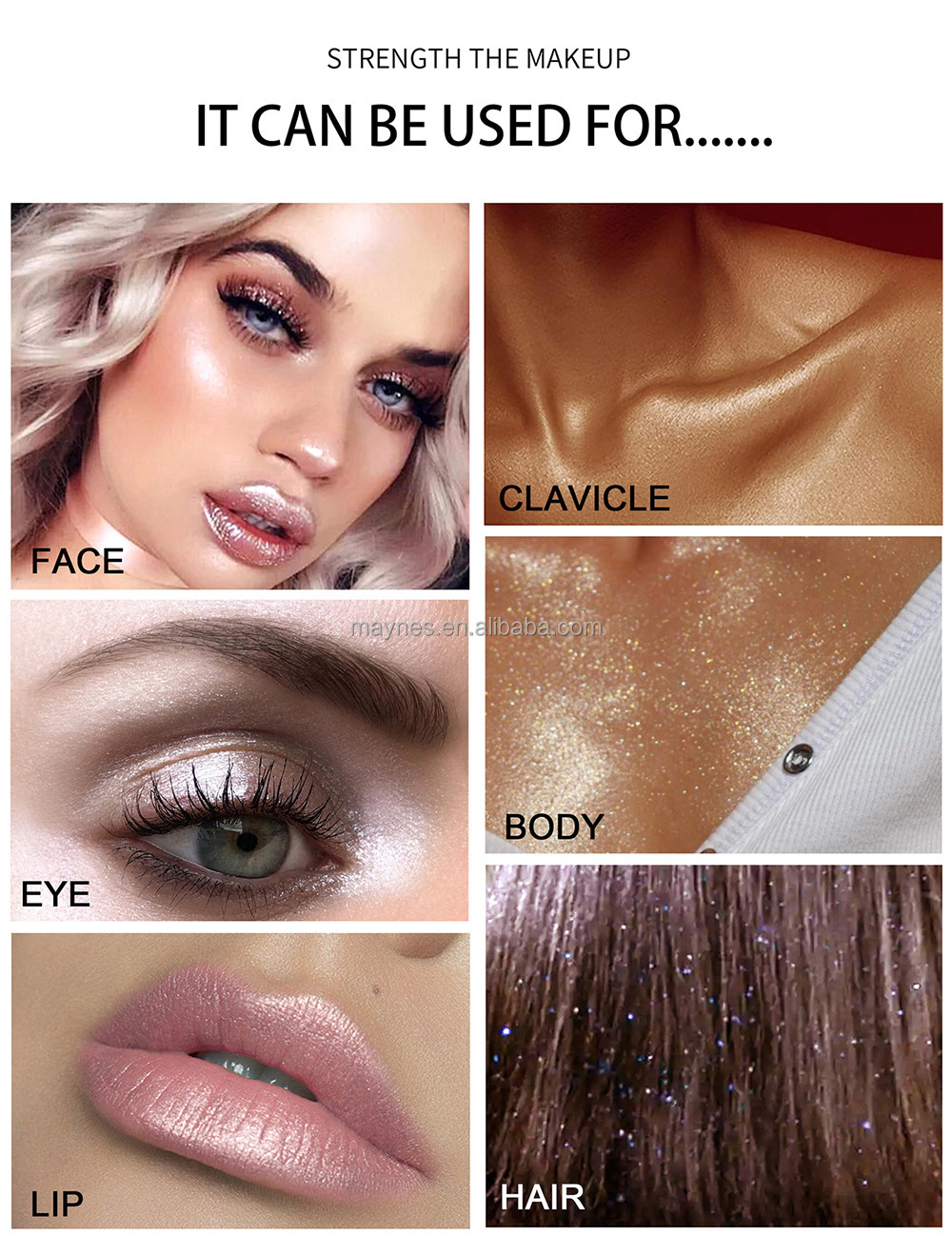 Highlight Patting Powder Textures