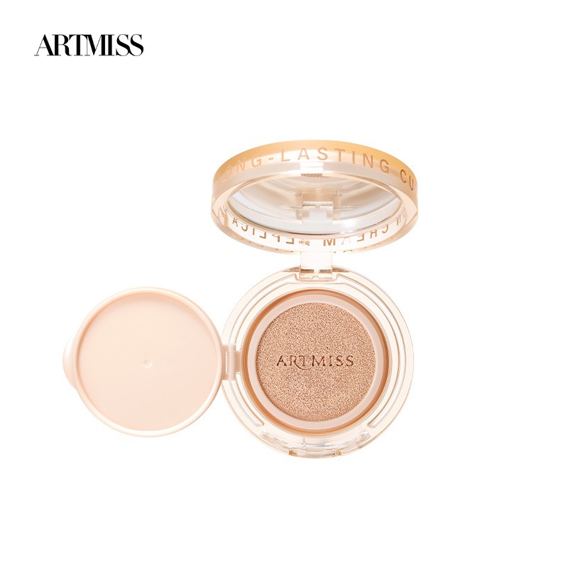 ARTMISS Overseas Hydrating Long-Lasting Lightweight Concealing Cushion Foundation Full-English Creamy Skin Finish for