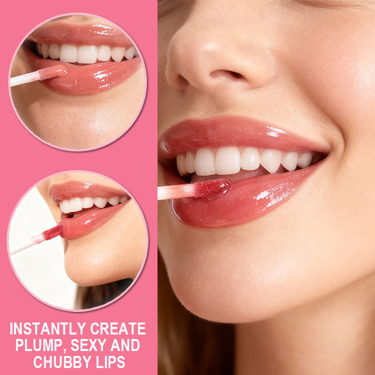Wholesale Vegan Lip Gloss Keychain Long Lasting Clear Shimmer Glitter Lip Oils High Pigment Moisturizing Matte Sunscreen