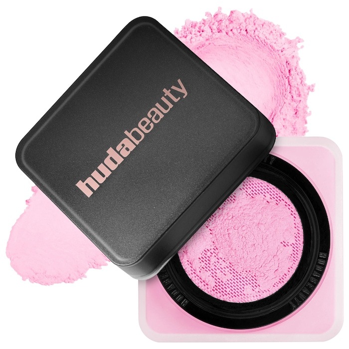 huda Oil-Control Full Coverage Makeup Setting Powder with Natural Finish Pound Cake Beauty Refreshing Finish