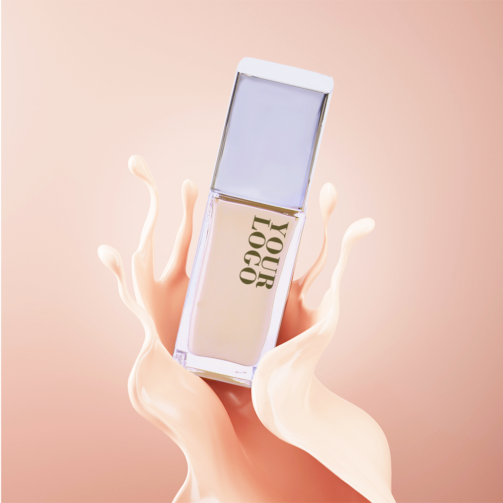 High Quality Invisible Pore Vegan Foundation Primer Custom Logo Liquid Makeup Primer for All Skin Types Private Label
