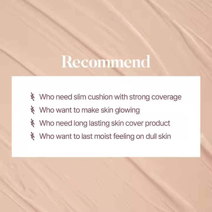 TROISTOUCH Make Mood Silky Cushion 23 Fair Beige Korean Glow Cushion Foundation with Hydrating Beauty Makeup