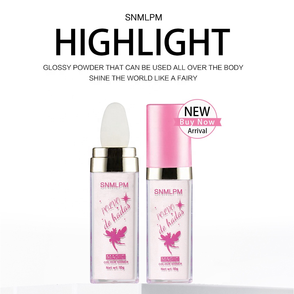 SNMLPM Wholesale Glitter Powder Highlighter Polvo De Hadas Fairy Dust Highlight Patting Powder for Face and Eye,Sparkling Body