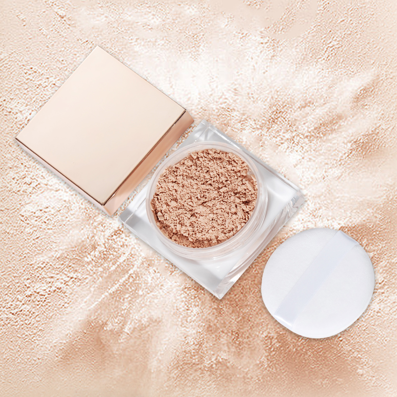 Custom Own Logo Cosmetics Loose Powder Long Lasting Waterproof Minerals Makeup Loose Setting Powder Private Label Makeup