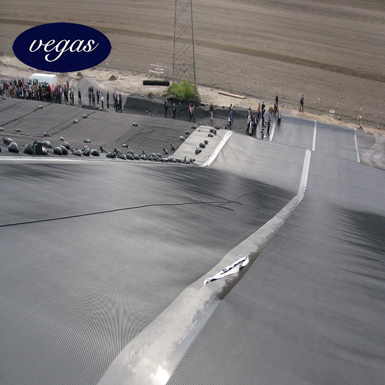UV Stabilized Geomembrane Liner to Enhance Slope Stability Dam Construction HDPE Geomembrane Liner