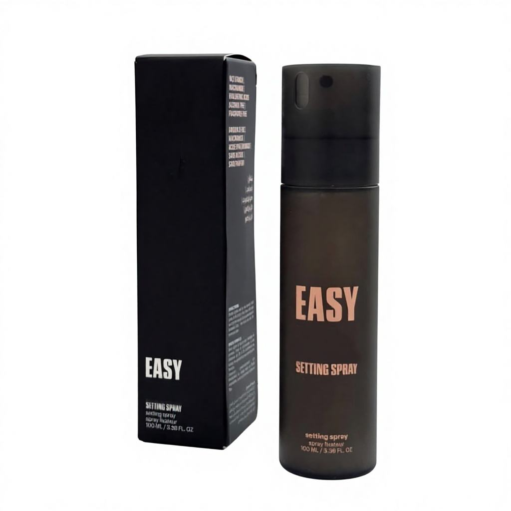 100ml Easy Bake Makeup Setting Spray Long-lasting Hydrating Lightweight Transfer-proof Moisturizing Natural Finish Mist OEM ODM