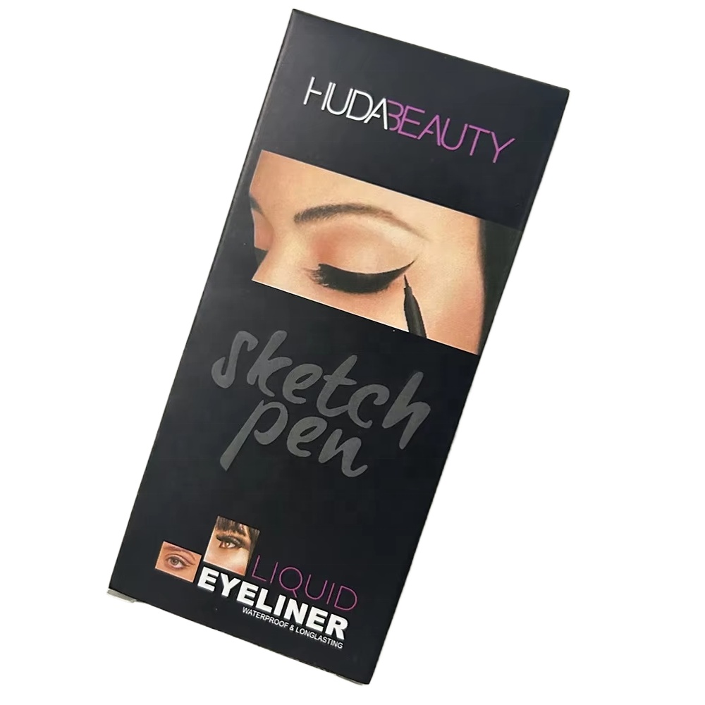 Huda Long-lasting Liquid Eyeliner Pen with None Ingredients MSDS Certified for Eye Use