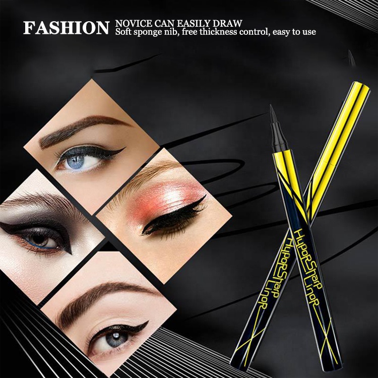 Big Eye Calm Makeup Eyeliner Liquid Waterproof Easy to Wear Make up Matte Black Eye Liner Make up Eye Marker Lady Beauty