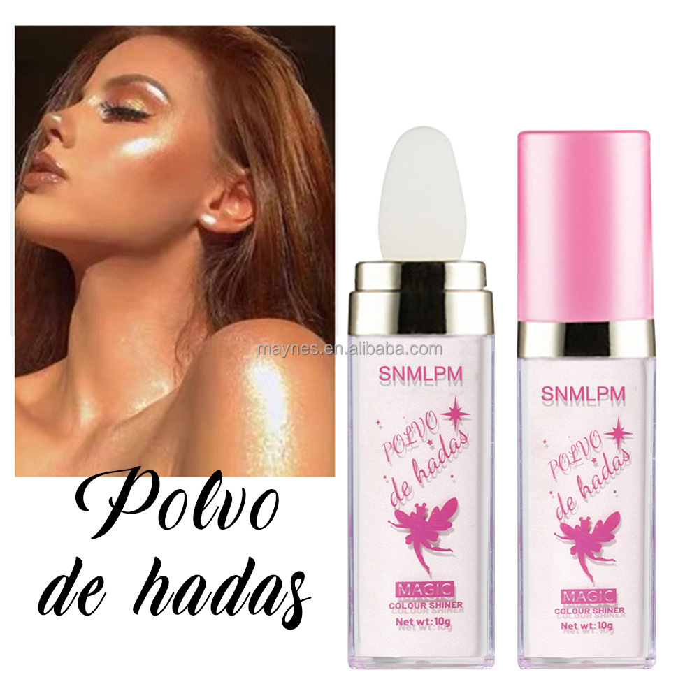 Highlight Patting Powder Application