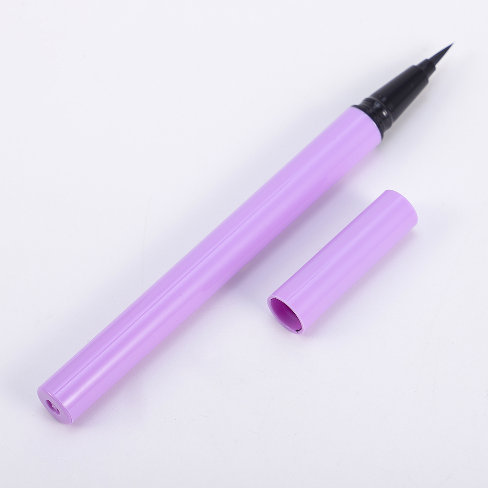 PM-20r Custom Loqo Dark Black Long Wear Waterproof Sweat-proof Vegan Matte Liquid Eyeliner Pen Eye Liner Pencil