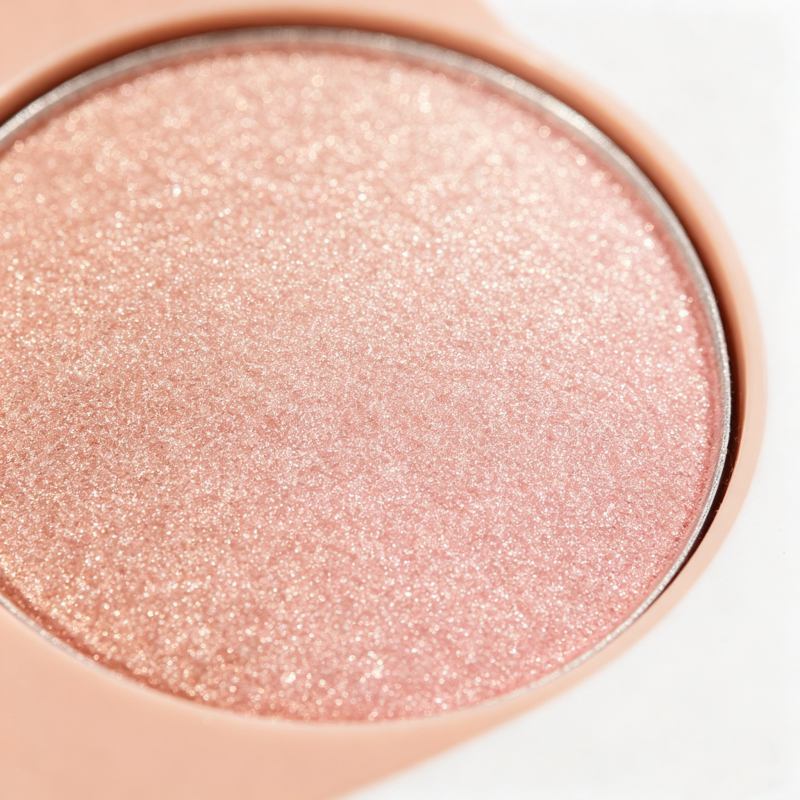 OEM Custom Logo Glitter Pressed Mineral Highlighter Private Label Long Lasting Bronze Gold White Cream Palette