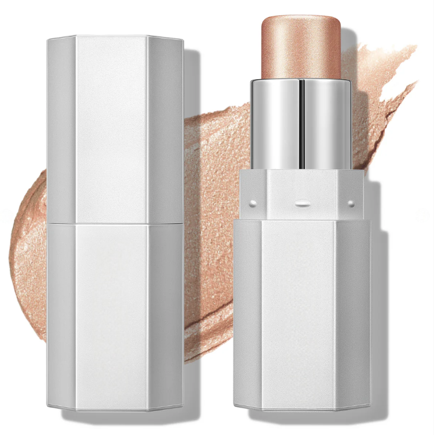 Vegan 3-in-1 Mineral Cream Contour Stick Cool Toned Sculpting Bronzer Highlighter Blush Long-Lasting Customizable Colors OEM All